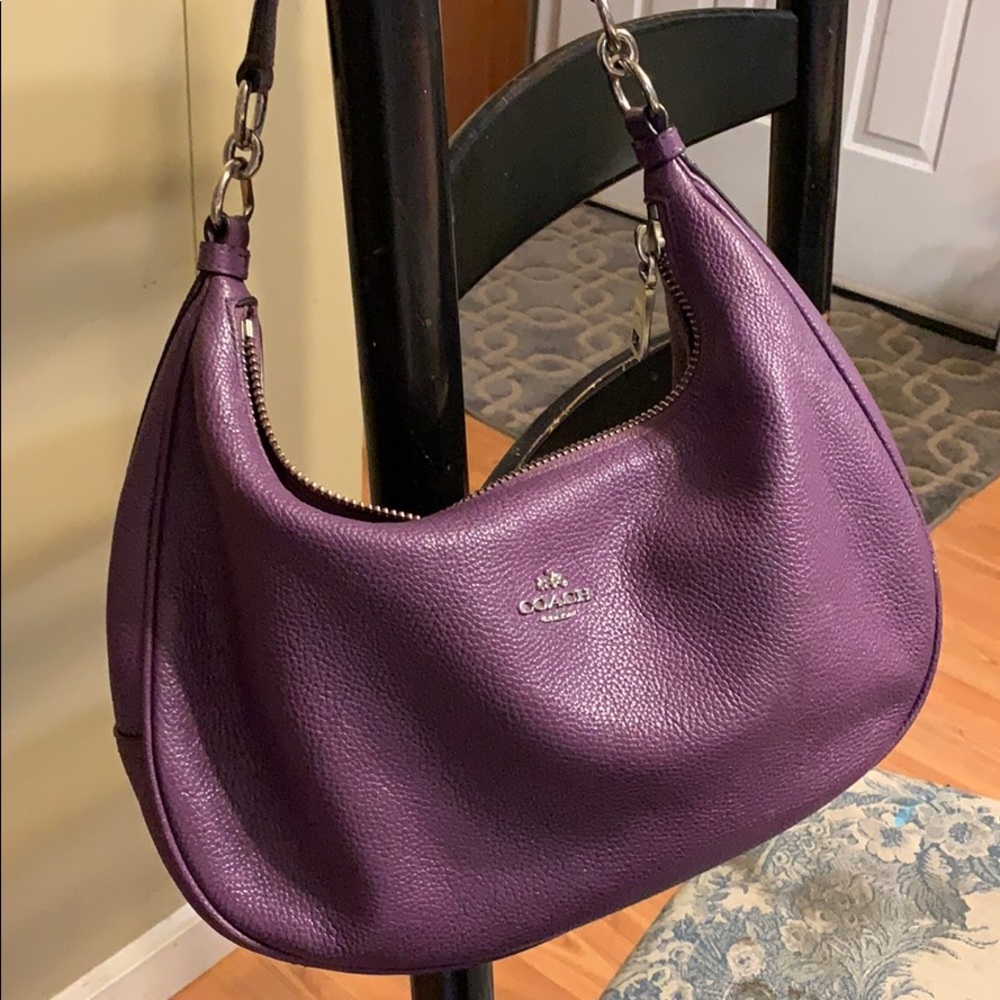 Coach Leather hobo Style bag